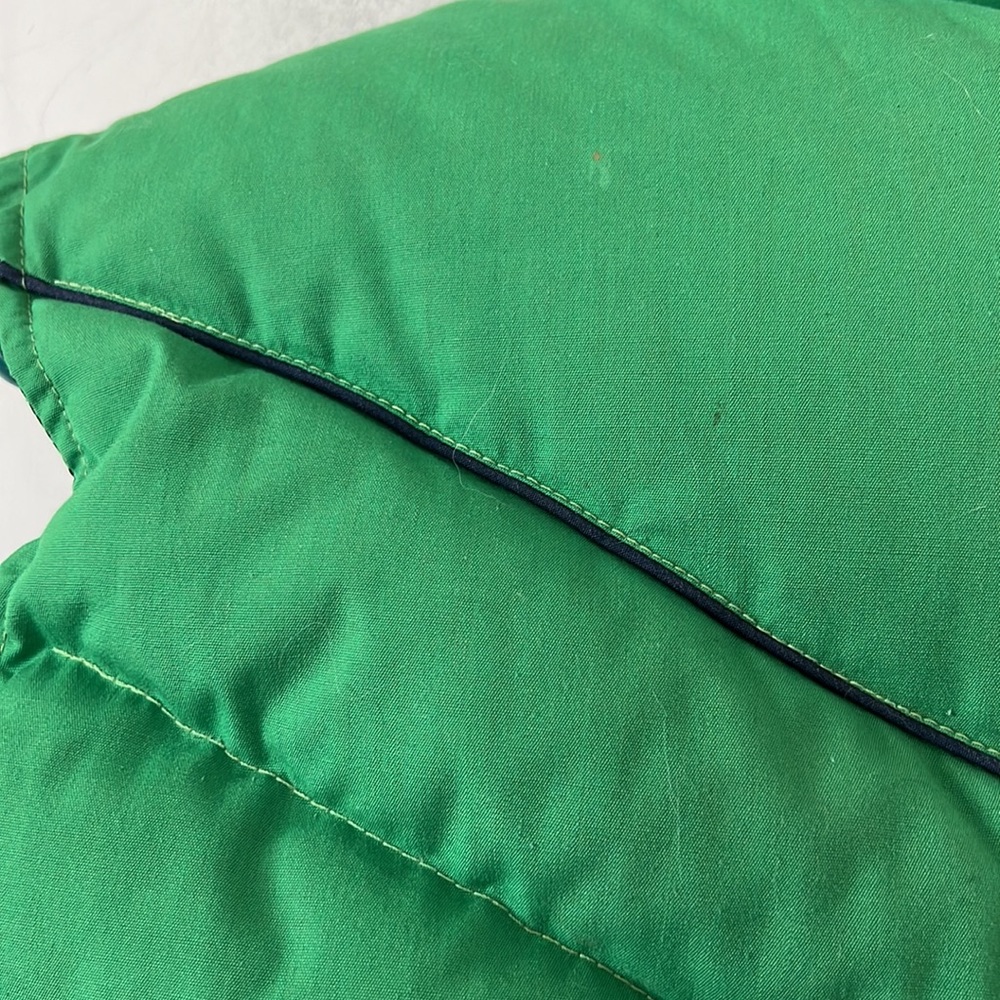 Vintage Green Puffer Vest for Women - Picture 11 of 16